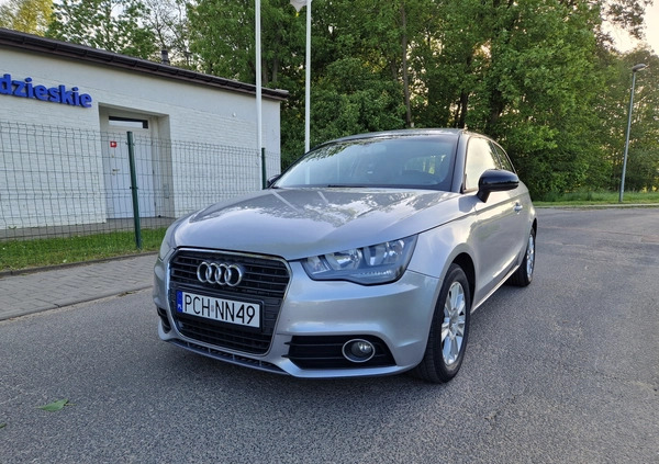 Audi A1 cena 28900 przebieg: 125000, rok produkcji 2014 z Piła małe 211